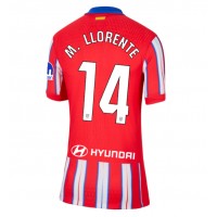 Camiseta Atletico Madrid Marcos Llorente #14 Primera Equipación para mujer 2024-25 manga corta